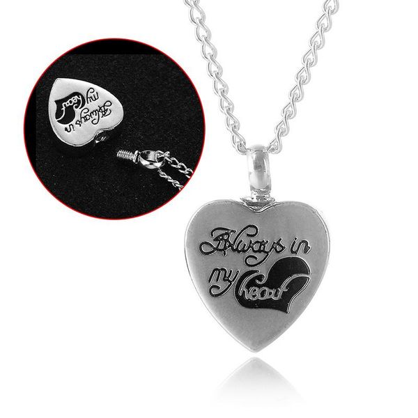 chains dog ash jewelry memorial keepsake pendant heart cremation always in my pet urn necklace, Silver
chains dog ash jewelry memorial keepsake pendant heart cremation always in my pet urn necklace, Silver