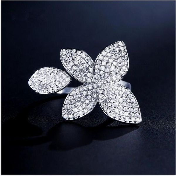 wedding rings cut micro paved luminous cz flowers rose gold color queen bride open for women engagement finger rp2034, Slivery;golden
wedding rings cut micro paved luminous cz flowers rose gold color queen bride open for women engagement finger rp2034, Slivery;golden