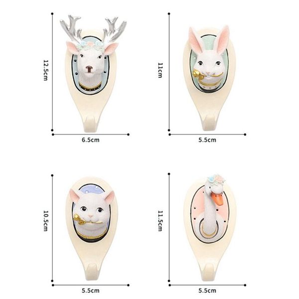 hooks & rails resin decorative hook animal head hanger wall decoration living room coat clothes rack
hooks & rails resin decorative hook animal head hanger wall decoration living room coat clothes rack