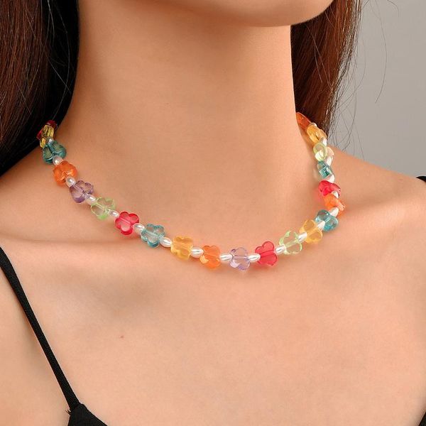 chokers cute rainbow boho acrylic butterfly beaded choker necklace for women girls bohemia vacation natural stone korea, Golden;silver
chokers cute rainbow boho acrylic butterfly beaded choker necklace for women girls bohemia vacation natural stone korea, Golden;silver