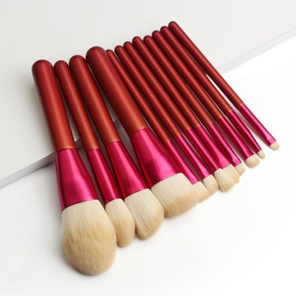 12pcs makeup brushes set eye shadow eyebrow eyeliner blush loose foundation powder professional lip face cosmetic tools
12pcs makeup brushes set eye shadow eyebrow eyeliner blush loose foundation powder professional lip face cosmetic tools
