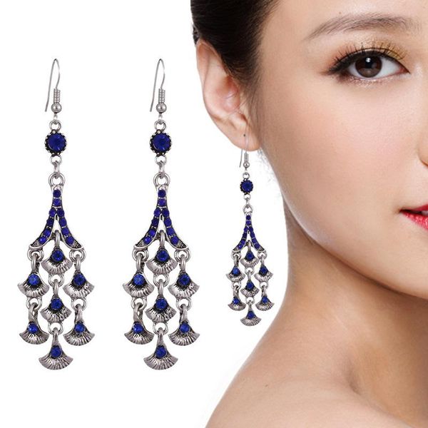 dangle & chandelier vintage alloy rhinestone drop earrings for women bohemian green crystal earring statement pendientes ethnic party jewelr, Silver
dangle & chandelier vintage alloy rhinestone drop earrings for women bohemian green crystal earring statement pendientes ethnic party jewelr, Silver