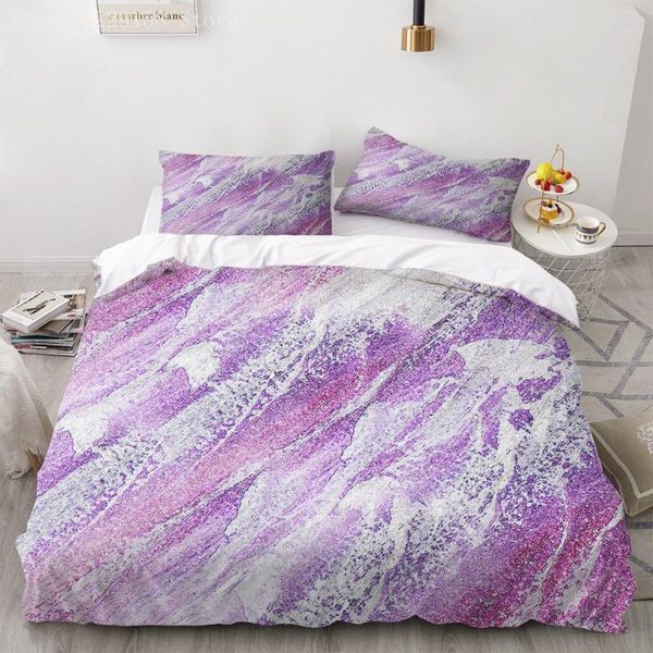 printed marbling bedding set 2/3pcs soft quilt cover color duvet twin full king size home textiles sets
printed marbling bedding set 2/3pcs soft quilt cover color duvet twin full king size home textiles sets