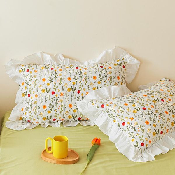 pillow case cilected 2pcs princess style ruffled cover 48*74 100% cotton korean floral pillowcases ins girl room decoration
pillow case cilected 2pcs princess style ruffled cover 48*74 100% cotton korean floral pillowcases ins girl room decoration