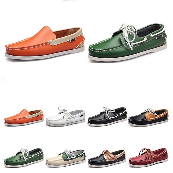 112 mens casual shoes leather british style black white brown green yellow red fashion outdoor comfortable breathable
112 mens casual shoes leather british style black white brown green yellow red fashion outdoor comfortable breathable