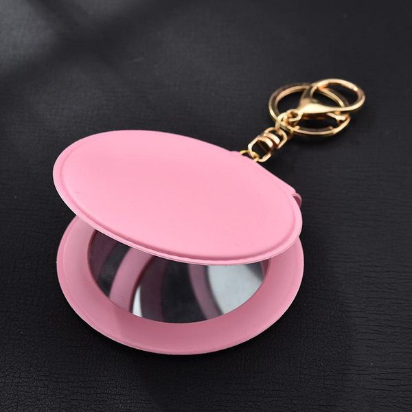 keychains 8cm round small double faced key ring folding cosmetic makeup mirror chain pendant decoration convenient, Silver
keychains 8cm round small double faced key ring folding cosmetic makeup mirror chain pendant decoration convenient, Silver