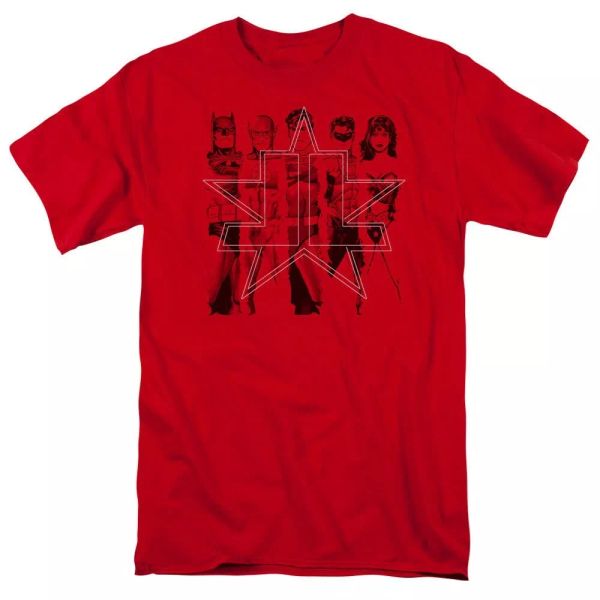 justice league of america five stars t-shirt dc comics sizes s-3x new, White;black
justice league of america five stars t-shirt dc comics sizes s-3x new, White;black