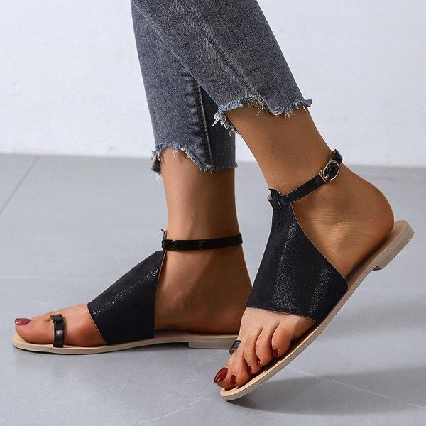 sandals summer peep-toe roman style women's outdoor casual ins fashion party beach shoes, Black
sandals summer peep-toe roman style women's outdoor casual ins fashion party beach shoes, Black