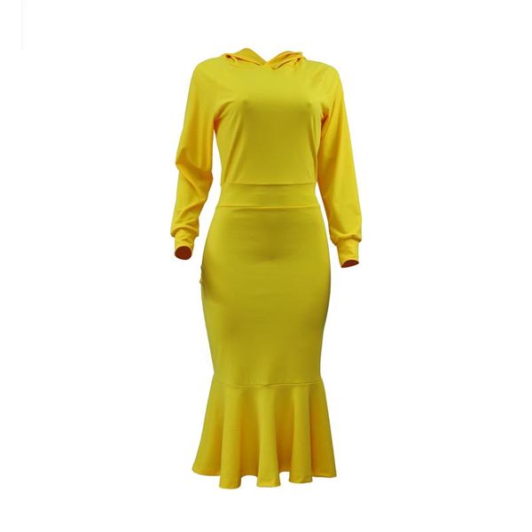 casual dresses women's slim fit hoodies fashion long sleeve solid color fishtail maxi dress, Black;gray
casual dresses women's slim fit hoodies fashion long sleeve solid color fishtail maxi dress, Black;gray
