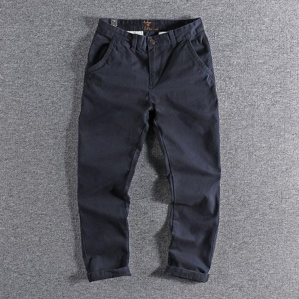 men's pants 2021 arrival cotton woven casual spring and autumn slim small straight 253, Black
men's pants 2021 arrival cotton woven casual spring and autumn slim small straight 253, Black