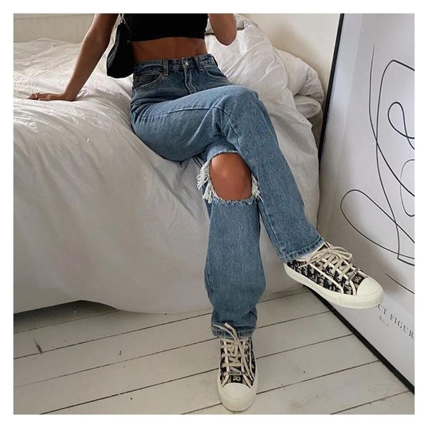women's jeans denim ripped for women cargo pants mom jean high waist fashion holes thin baggy long trousers, Blue
women's jeans denim ripped for women cargo pants mom jean high waist fashion holes thin baggy long trousers, Blue