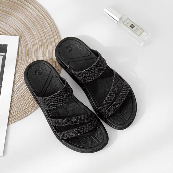 women slippers blingbling summer soft light for zapatos de mujer shoes woman slides chaussures femme buty damskie, Black
women slippers blingbling summer soft light for zapatos de mujer shoes woman slides chaussures femme buty damskie, Black