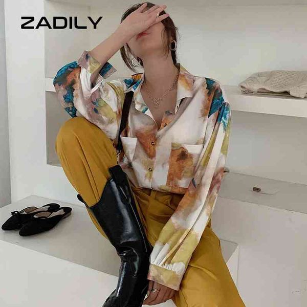 zadily korean style casual long sleeve women shirt blouse print ladies chiffon summer oversize button up female 210521, White
zadily korean style casual long sleeve women shirt blouse print ladies chiffon summer oversize button up female 210521, White