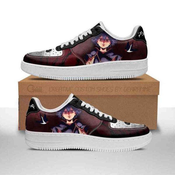 diy anime fan sneakers shoes boots nero black bull knight clover mens trainers breathable mesh athletic road running nastics
diy anime fan sneakers shoes boots nero black bull knight clover mens trainers breathable mesh athletic road running nastics