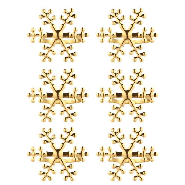 napkin rings 6 pcs christmas snowflake ring table setting holder dinner decor for home banquet party el
napkin rings 6 pcs christmas snowflake ring table setting holder dinner decor for home banquet party el