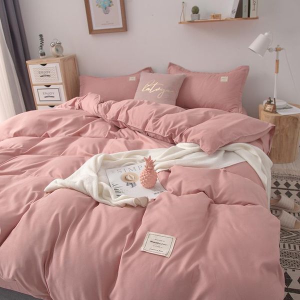 bedding sets quilt cover sheet pillowcases nordic simple solid color 4pcs set 1.5m pink girl cute 3pcs king
bedding sets quilt cover sheet pillowcases nordic simple solid color 4pcs set 1.5m pink girl cute 3pcs king