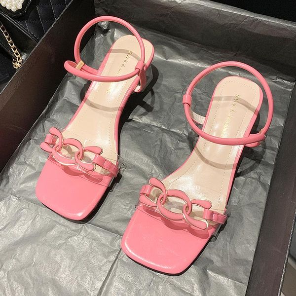 sandals women leather 2021 summer buckle beach female square high heels trend shoes for girls, Black
sandals women leather 2021 summer buckle beach female square high heels trend shoes for girls, Black
