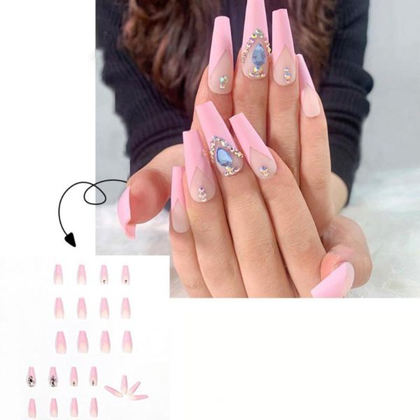 false nails 24 pcs french rhinestones decorate ballet fake fashion artificial plastic press on nail tip manicure art tools, Red;gold
false nails 24 pcs french rhinestones decorate ballet fake fashion artificial plastic press on nail tip manicure art tools, Red;gold