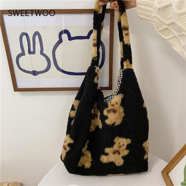 designer dinner bagevening bags women lamb like fabric shoulder tote bag canvas fluffy fur bear handbags large capacity soft shopping girls
designer dinner bagevening bags women lamb like fabric shoulder tote bag canvas fluffy fur bear handbags large capacity soft shopping girls