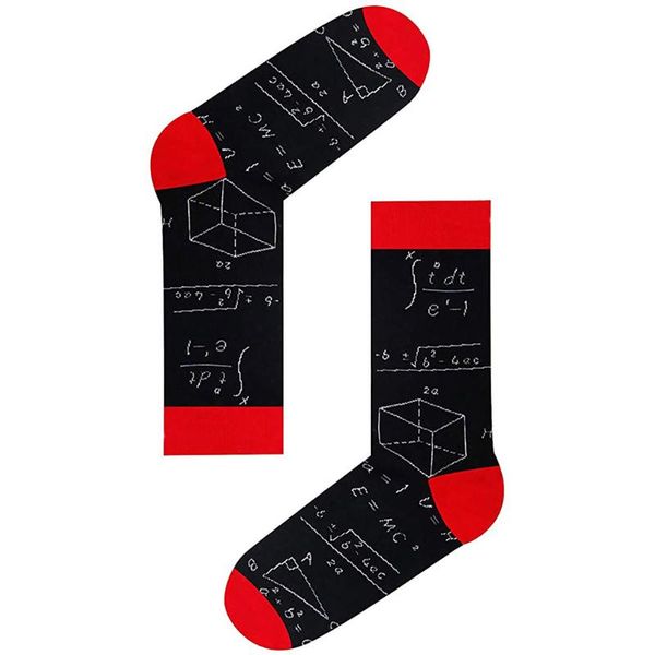 men's socks 1pair autumn math printing portable daily polyester men outdoor sport thickened elastic sweat absorbing middle tube casual, Black
men's socks 1pair autumn math printing portable daily polyester men outdoor sport thickened elastic sweat absorbing middle tube casual, Black