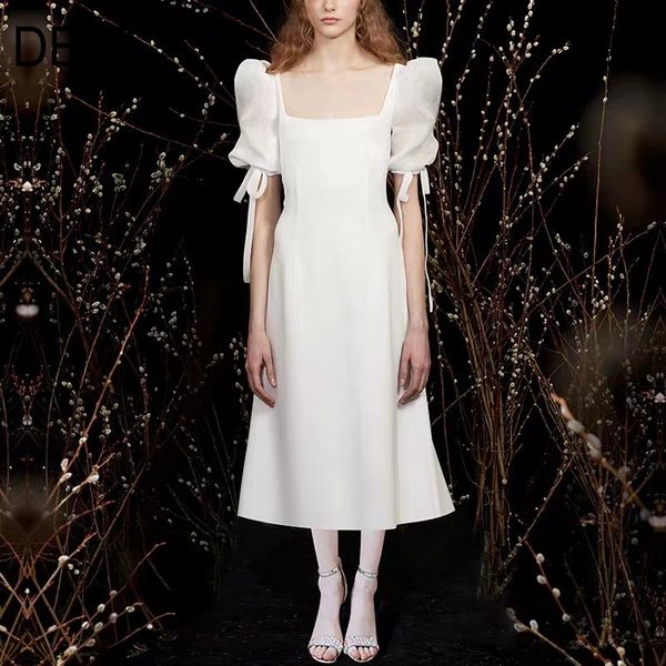 summer fashion women clothes sqaure collar short sleeves high waist pullover white dresses female wp63900l 210421, Black;gray
summer fashion women clothes sqaure collar short sleeves high waist pullover white dresses female wp63900l 210421, Black;gray