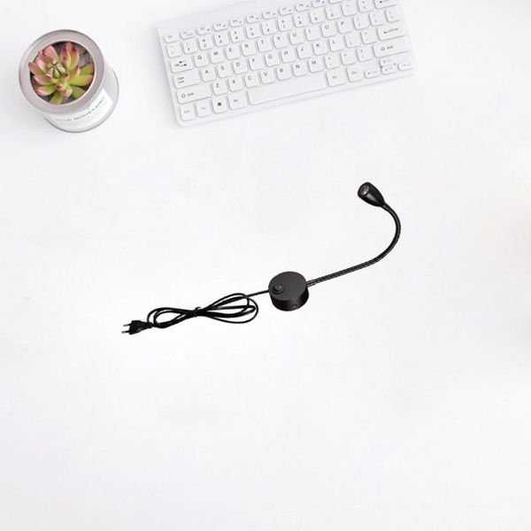 flexible hose led bedside reading light book lights wall mounted lamp for home el bedroom with plug (black)
flexible hose led bedside reading light book lights wall mounted lamp for home el bedroom with plug (black)