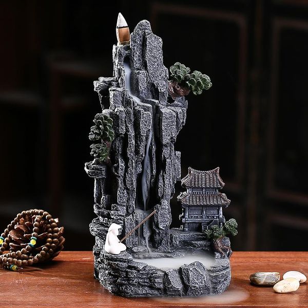 fragrance lamps large incense burner mountain ceramic temple oil candle aroma budha decor zen incensario home bk50xx
fragrance lamps large incense burner mountain ceramic temple oil candle aroma budha decor zen incensario home bk50xx