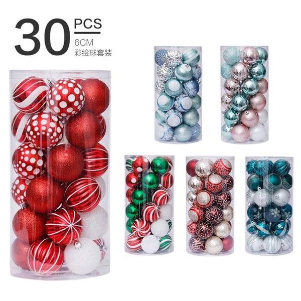6cm/30pcs christmas xmas tree ball bauble hanging home party ornament decor balls decorations drop ship decoration
6cm/30pcs christmas xmas tree ball bauble hanging home party ornament decor balls decorations drop ship decoration