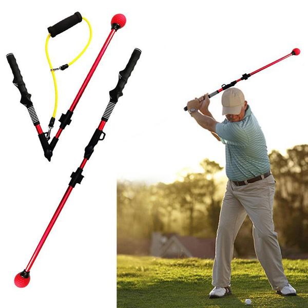 golf training aids folding swing trainer stick posture corrector practice upgrade with rubber rope strength exercises
golf training aids folding swing trainer stick posture corrector practice upgrade with rubber rope strength exercises
