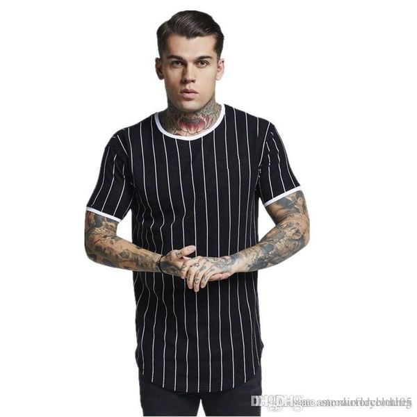 Long Tshirt Summer Black Dark Green Longline Short Sleeved Tops Tees Mens Cotton Striped
Long Tshirt Summer Black Dark Green Longline Short Sleeved Tops Tees Mens Cotton Striped