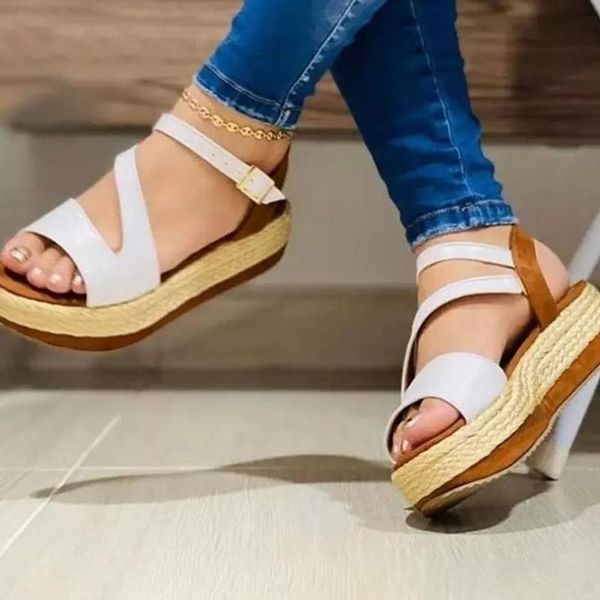 sandals women summer buckle 2021 woman platform flats ladies causal footwear female comfortable beach shoes plus size, Black
sandals women summer buckle 2021 woman platform flats ladies causal footwear female comfortable beach shoes plus size, Black