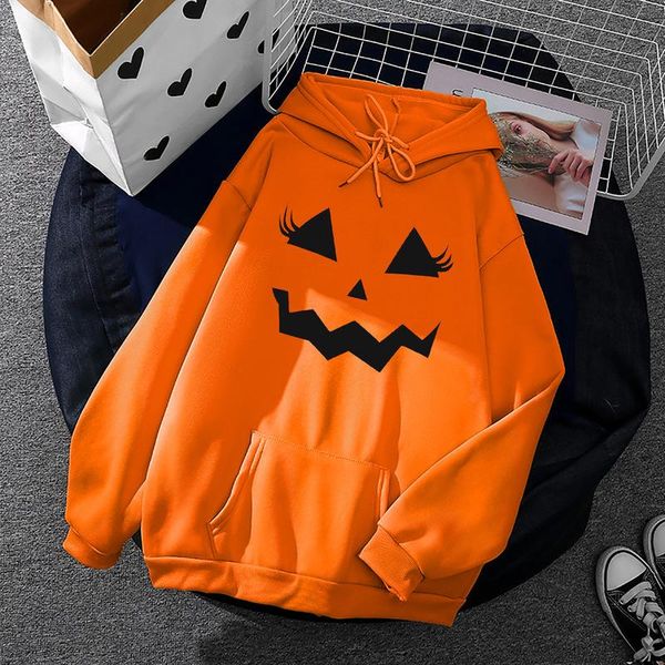 women's hoodies & sweatshirts pullover halloween vintage pumpkin faces orange 2021 fashion female winter clothing jumper, Black
women's hoodies & sweatshirts pullover halloween vintage pumpkin faces orange 2021 fashion female winter clothing jumper, Black