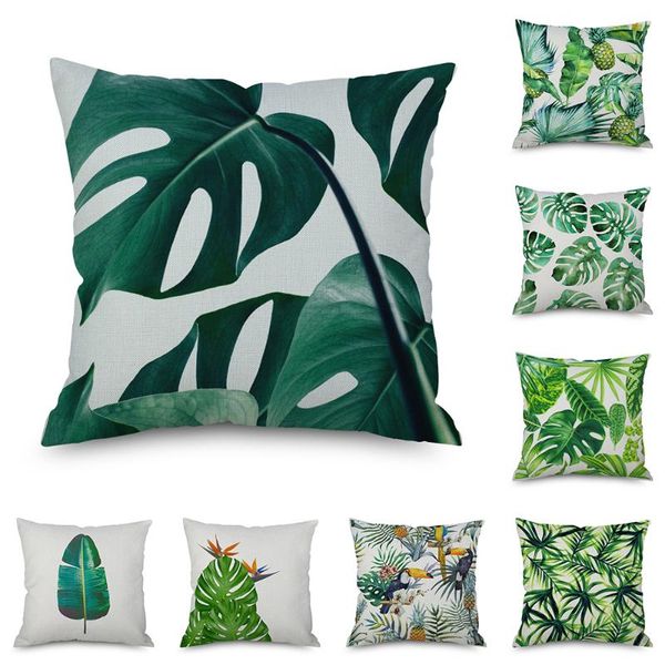 pillow case tropical plant cushion cover for sofa home decor pillowcase summer green leaf car camping throw 45x45cm
pillow case tropical plant cushion cover for sofa home decor pillowcase summer green leaf car camping throw 45x45cm