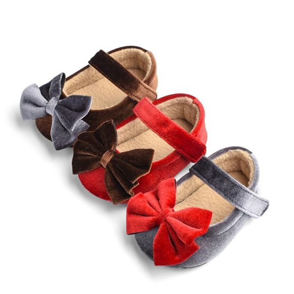 first walkers baby girls mary jane flats, soft sole non-slip infant prewalkers cute velvet princess dress shoes with bow
first walkers baby girls mary jane flats, soft sole non-slip infant prewalkers cute velvet princess dress shoes with bow