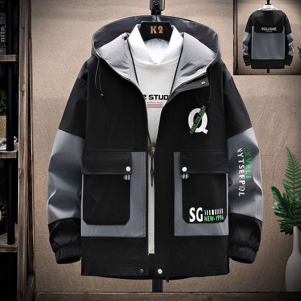 men's jackets windbreaker youth korea fashion print casual coat male clothing 2021 spring autumn men drop, Black;brown
men's jackets windbreaker youth korea fashion print casual coat male clothing 2021 spring autumn men drop, Black;brown