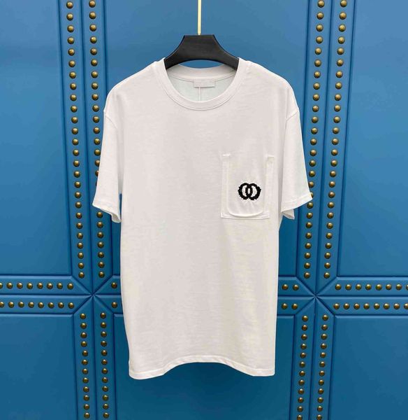 simple new spring summer 2021 loose early casual round neck short sleeve men's and women's same letter embroid, Gray
simple new spring summer 2021 loose early casual round neck short sleeve men's and women's same letter embroid, Gray