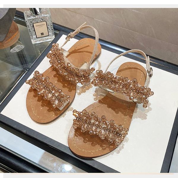 bohemian beach sandals bling beading dress shoes flat heel summer ankle strap open toe women, Black
bohemian beach sandals bling beading dress shoes flat heel summer ankle strap open toe women, Black