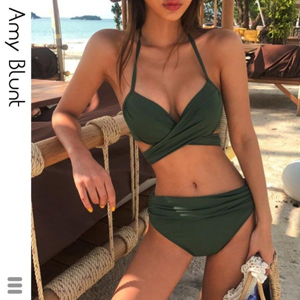 cross bikini set women biquini suit two pieces bathing female swimwear solid swimsuit beach 2021 1807 women's, White;black
cross bikini set women biquini suit two pieces bathing female swimwear solid swimsuit beach 2021 1807 women's, White;black