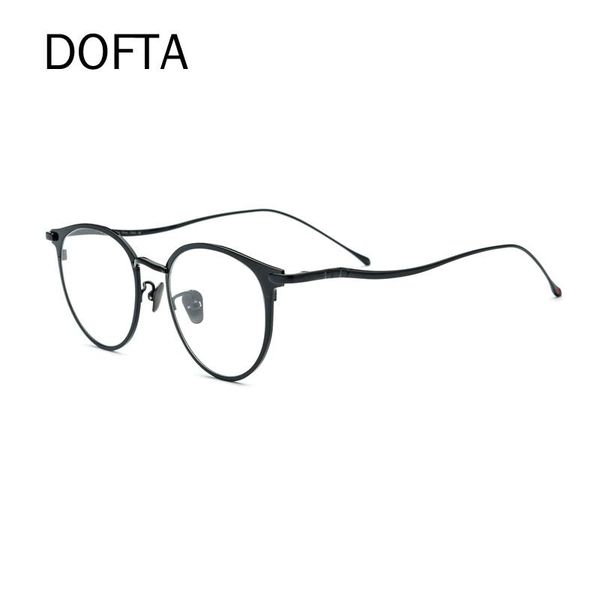 fashion sunglasses frames dofta eyewear women pure titanium retro prescription eye glasses men vintage myopia optical 7010, Black
fashion sunglasses frames dofta eyewear women pure titanium retro prescription eye glasses men vintage myopia optical 7010, Black