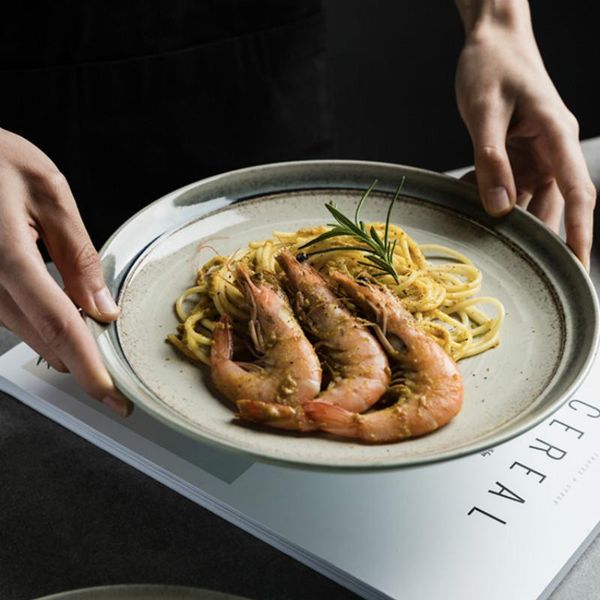 retro round plate nordic steak pasta dessert flat serving set creative cute pratos de jantar kitchen supplies di50cp dishes & plates
retro round plate nordic steak pasta dessert flat serving set creative cute pratos de jantar kitchen supplies di50cp dishes & plates