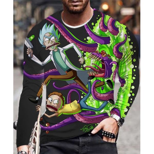 high-quality men is 3d printed t-shirt visual impact party streetwear round neck high-quality long-sleeved designer xl printing daily, White;black
high-quality men is 3d printed t-shirt visual impact party streetwear round neck high-quality long-sleeved designer xl printing daily, White;black