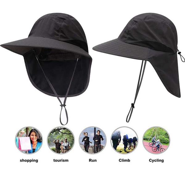 hunting caps wide brim lightweight water cover sun hat sportswear accessories with resistant portable neck chin strap outdoor hats, Black;white
hunting caps wide brim lightweight water cover sun hat sportswear accessories with resistant portable neck chin strap outdoor hats, Black;white
