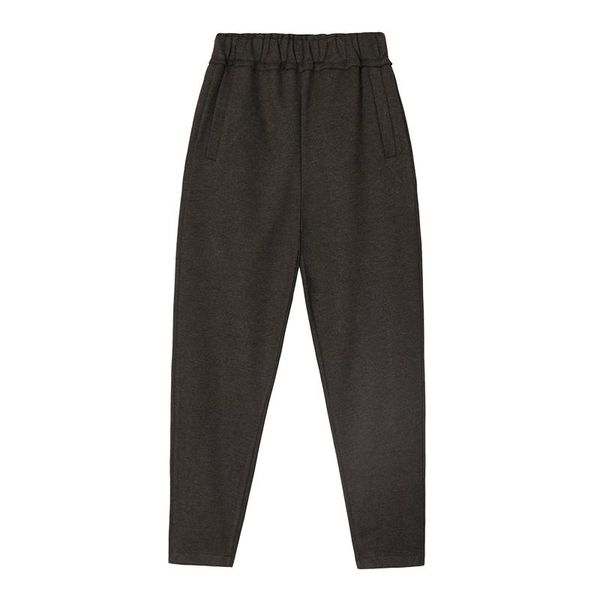 4colors women woolen pants 2021 autumn winter fashion ankle-length trousers high waist casual 9th harem mujer women's & capris, Black;white
4colors women woolen pants 2021 autumn winter fashion ankle-length trousers high waist casual 9th harem mujer women's & capris, Black;white