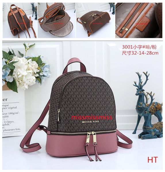 027 michaelmkkors men&women backpack school bag travel backpack traveling backpack mountaineering backpacks travel bag, Black;brown
027 michaelmkkors men&women backpack school bag travel backpack traveling backpack mountaineering backpacks travel bag, Black;brown