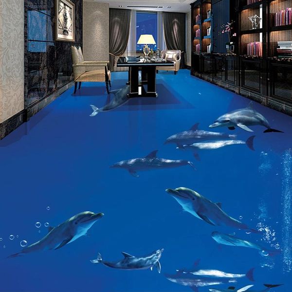 wallpapers pvc waterproof self-adhesive 3d floor painting mural dolphin living room bathroom decor sticker wall papers home
wallpapers pvc waterproof self-adhesive 3d floor painting mural dolphin living room bathroom decor sticker wall papers home