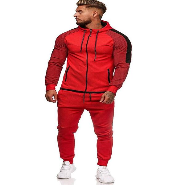 fashion stripe color men's hooded sports tracksuit 2 piece set men clothing mens tracksuits 2021 outfit hoodies & sweatshirts, Black
fashion stripe color men's hooded sports tracksuit 2 piece set men clothing mens tracksuits 2021 outfit hoodies & sweatshirts, Black