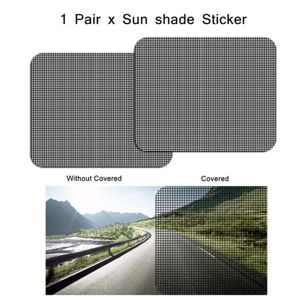 car sunshade 2 pcs pvc uv sticker electrostatic stickers auto sun-shading side window sunscreen heat insulation film
car sunshade 2 pcs pvc uv sticker electrostatic stickers auto sun-shading side window sunscreen heat insulation film