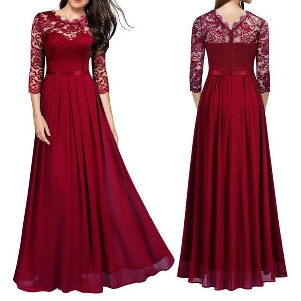 women's swimwear chiffon stitching lace dresses 2021 summer fashion round neck elegant temperament hollow long, White;black
women's swimwear chiffon stitching lace dresses 2021 summer fashion round neck elegant temperament hollow long, White;black