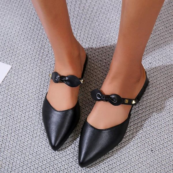 slippers 2021 summer women pointed toe woman shoes bowtie slides ladies outside slipper zapatos mujer flip flops mules 7944l, Black
slippers 2021 summer women pointed toe woman shoes bowtie slides ladies outside slipper zapatos mujer flip flops mules 7944l, Black