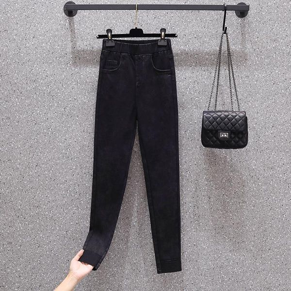 women's jeans 2021 fat sister trendy autumn high waist show thin, elastic, slim fitting denim pencil pants, Blue
women's jeans 2021 fat sister trendy autumn high waist show thin, elastic, slim fitting denim pencil pants, Blue